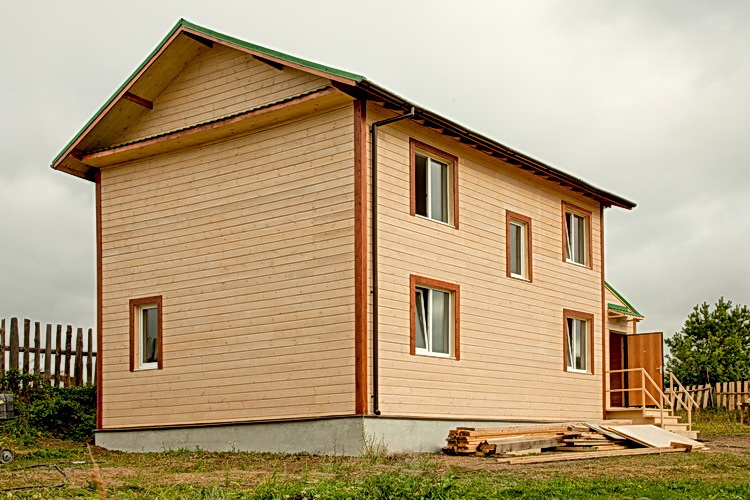 Каркасный дом в Невьянске для многодетной семьи